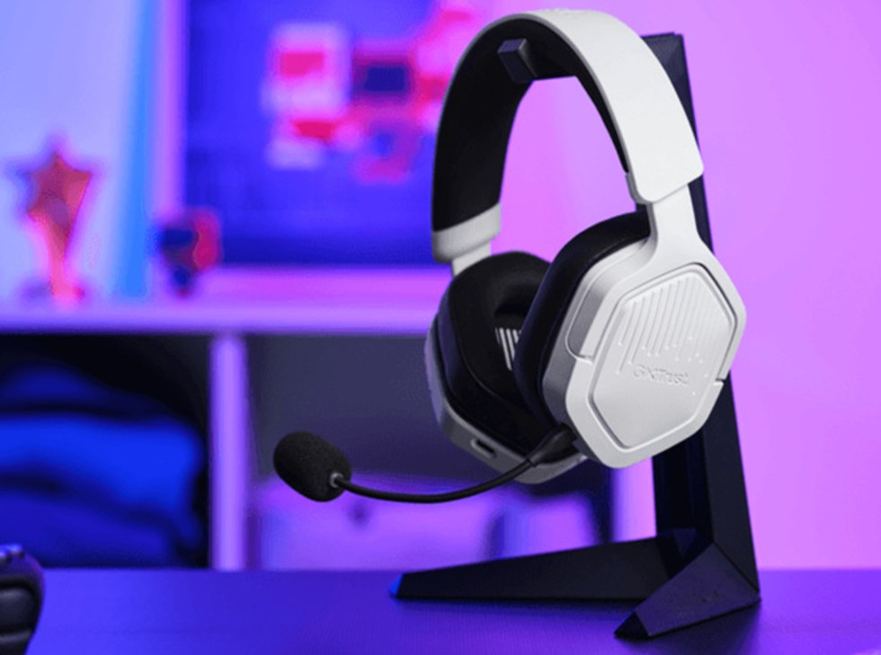 Trust GXT493W Carus Wireless Headset Wht bezdrátové připojení